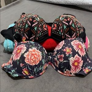 36C Shade and Shore Bling Bikini Tops! Like New!